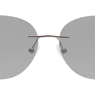 Rimless Round 2 Sunglasses