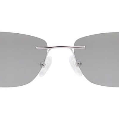 Rimless Cateye Sunglasses