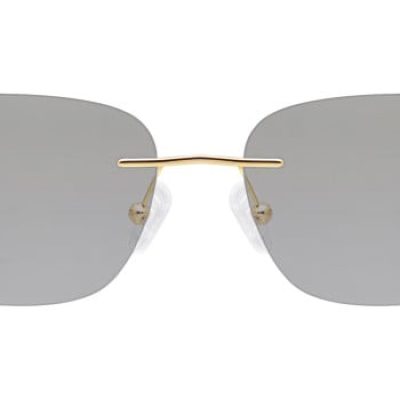 Rimless Square Sunglasses